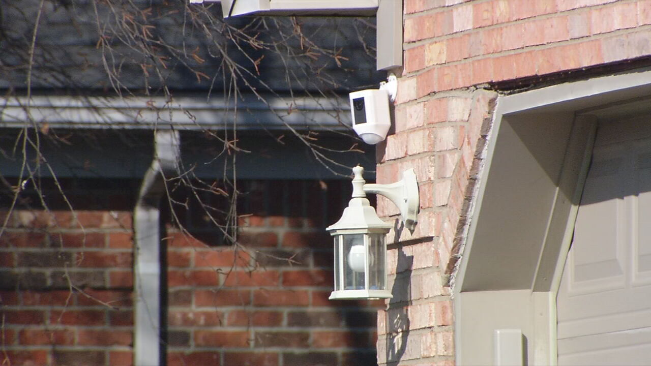 Home security camera in Floyd County
